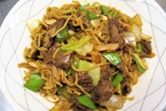 Stir-Fried Beef Yaki Soba